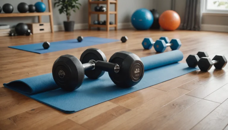 matériel de sport à la maison