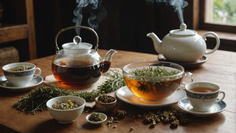 réguler la digestion avec des tisanes naturelles