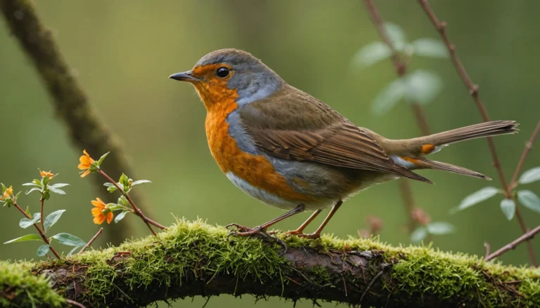 voir et entendre un rouge-gorge signification