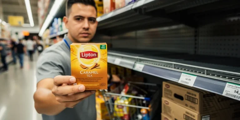 the caramel lipton rupture de stock pourquoi