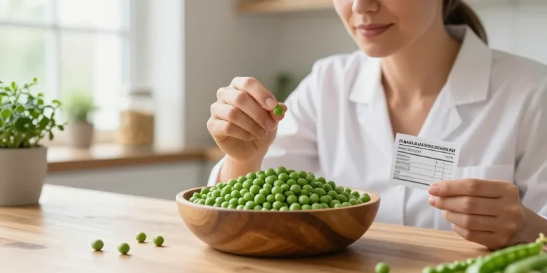 petit pois féculents ou pas