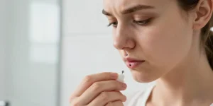 piercing nombril infecter