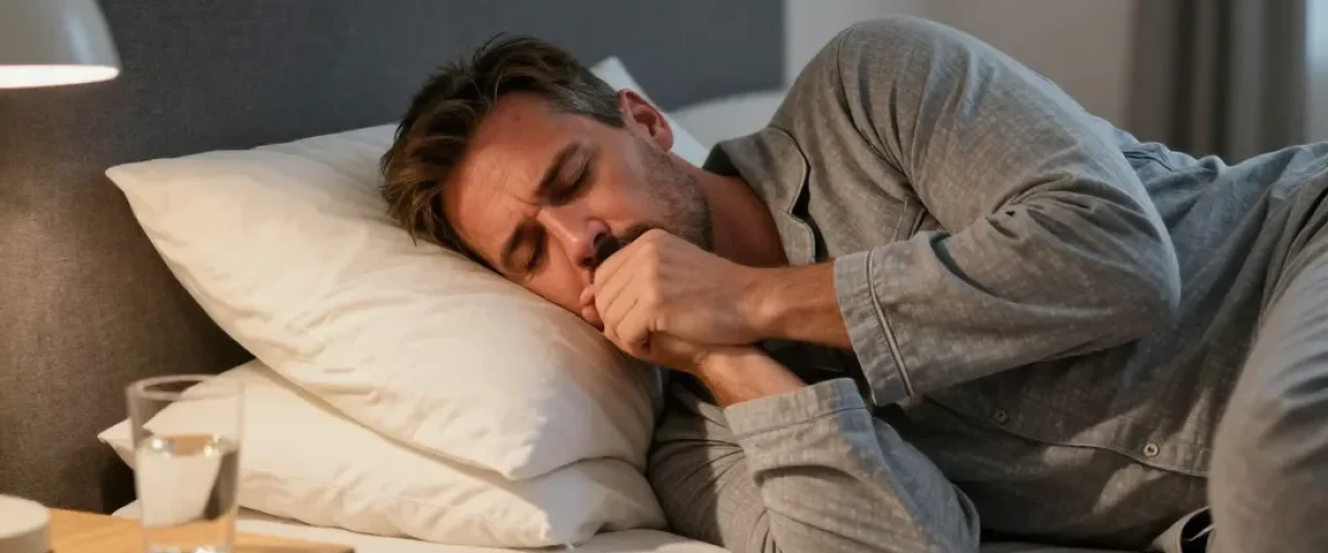 dans quelle position dormir quand on tousse