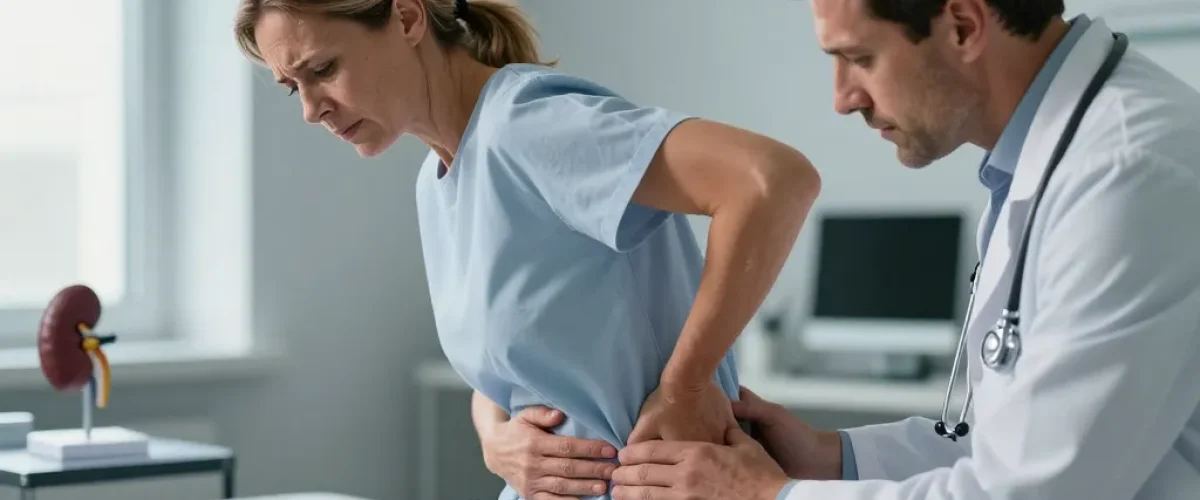 douleur coté droit rein