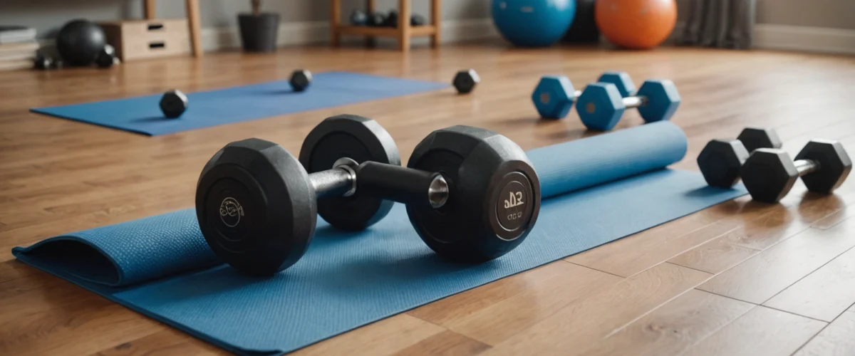 matériel de sport à la maison