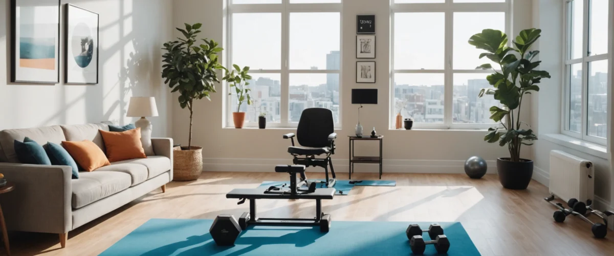 matériel de sport à la maison