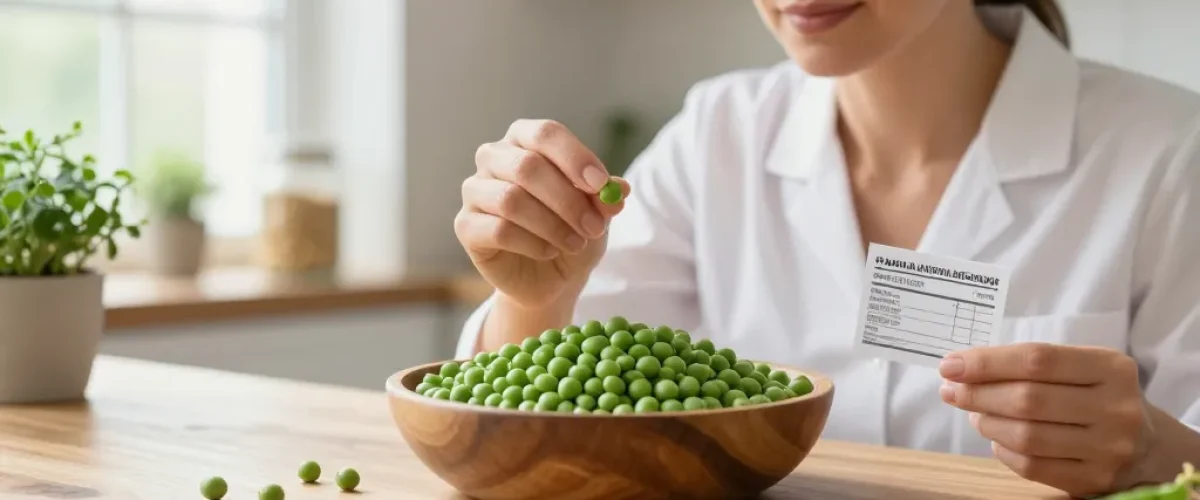 petit pois féculents ou pas