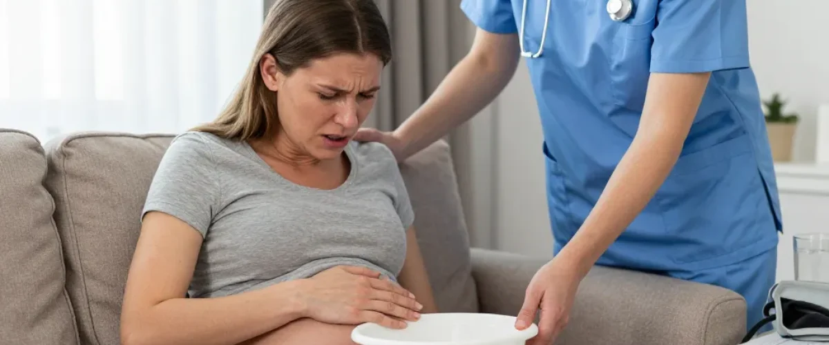 vomissement fin de grossesse quand s'inquiéter
